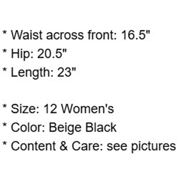 Talbots Skirt 12 Womens Black Beige Animal Print Lined Pencil Snakeskin print - Picture 4 of 9